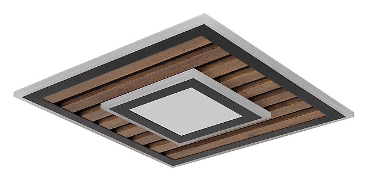 GLOBO LIGHTING LED Deckenleuchte »WOODY«, 1 flammig, Leuchtmittel LED-Modul günstig online kaufen