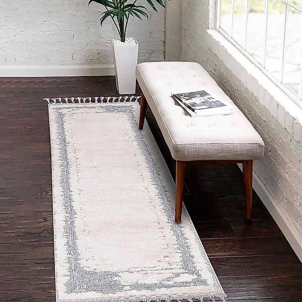 Carpet City Hochflor-Teppich "Valencia 908" rechteckig 20 mm Höhe Läufer, B günstig online kaufen