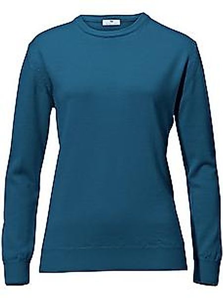 Pullover aus 100% Schurwolle-Pure Tasmanian Wool Peter Hahn türkis günstig online kaufen