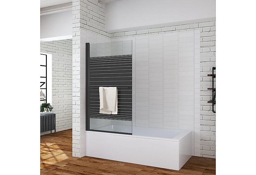 AQUABATOS Badewannenaufsatz Eck Glas Duschwand für Badewanne 1 tlg 2 tlg 3 günstig online kaufen