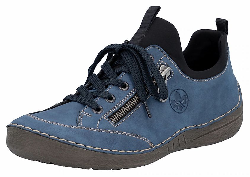 Rieker Slip-On Sneaker, Slipper, Schlupfschuh, mit elastischem Einschlupf günstig online kaufen