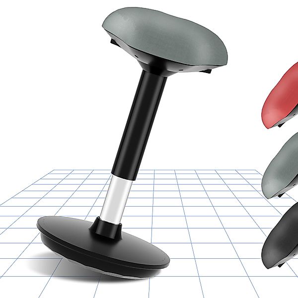 FLEXISPOT Arbeitshocker Drehhocker mit Gummifuß (1 günstig online kaufen
