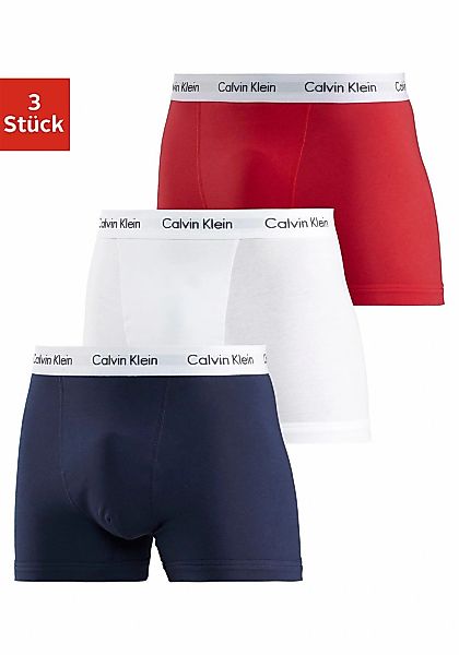 Calvin Klein Underwear Boxer "CK Boxer 3x", 3 Stk. mit Logoschriftzug am Bu günstig online kaufen