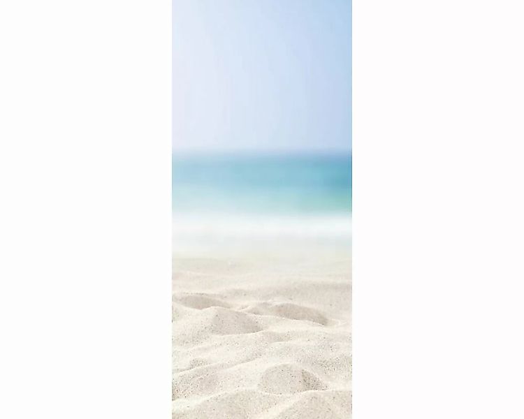 Trtapete "Bright Beach" 0,91x2,11 m / selbstklebende Folie günstig online kaufen