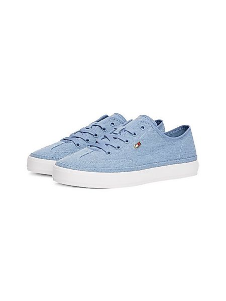 Tommy Hilfiger WASHED CANVAS VULC SNEAKER Plateausneaker, Freizeitschuh, Ha günstig online kaufen