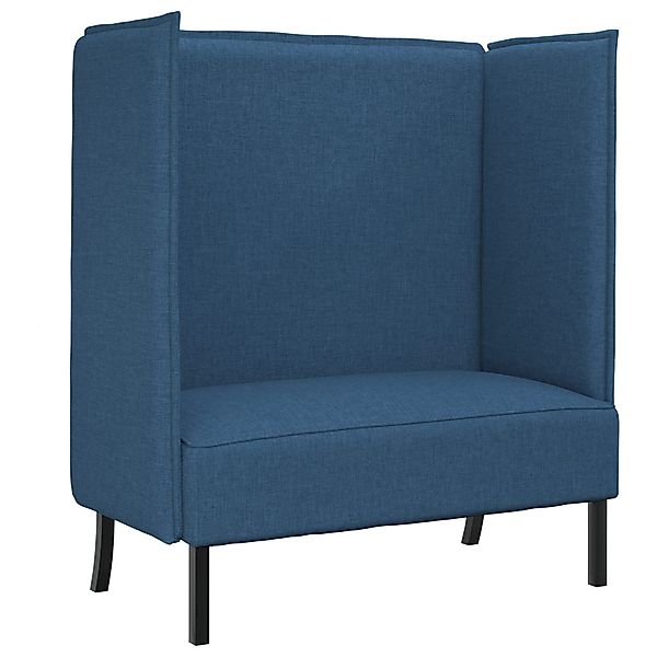 vidaXL Sofa Rückenhöhen-Sofa Blau 109x56x121 cm günstig online kaufen