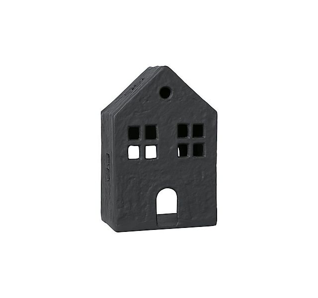 Villeroy & Boch Windlicht Black XMAS Windlicht Haus schwarz 12x7x19cm (1 St günstig online kaufen