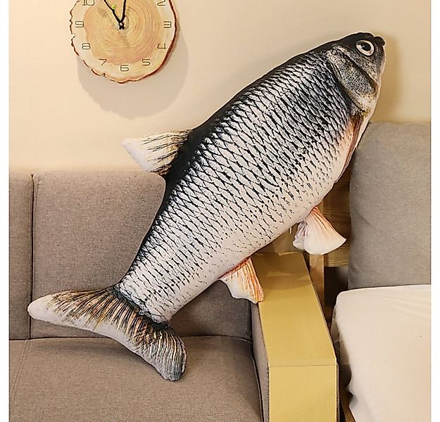Tinisu Plüschfigur Forelle Fisch Kuscheltier - 60 cm Plüschtier weiches Sto günstig online kaufen