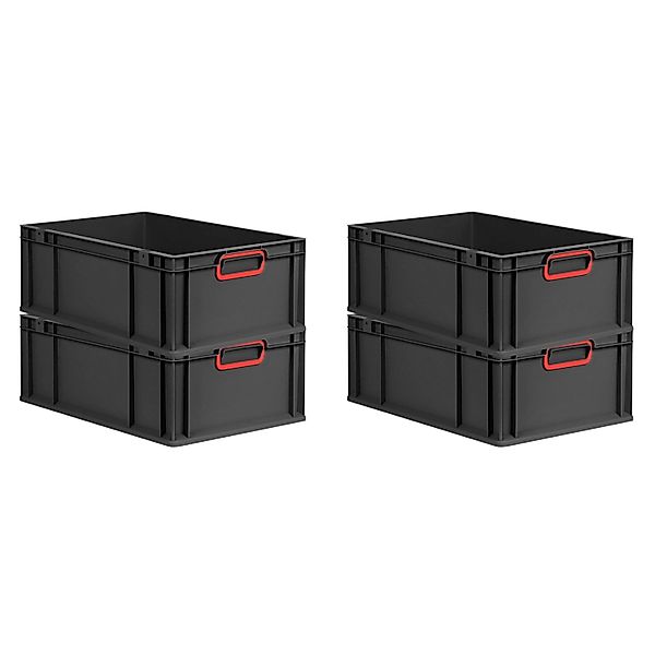 PROREGAL SuperSparSet 4x Eurobox Nextgen Color HxBxT 22x40x60cm 44 Liter Gr günstig online kaufen