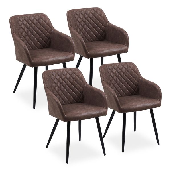 Ofcasa Esszimmerstuhl Gepolsterter Küchenstühle (4er Set), günstig online kaufen