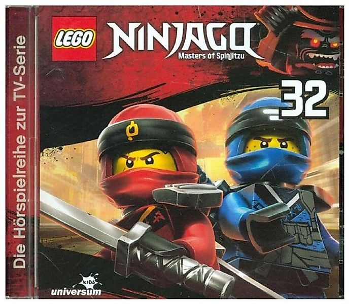 Leonine Hörspiel LEGO Ninjago. Tl.32, 1 Audio-CD günstig online kaufen