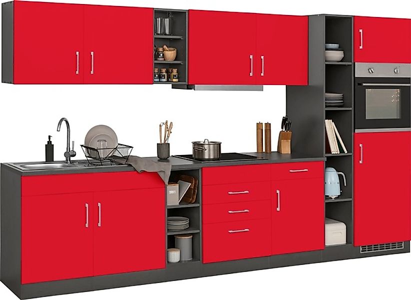 KOCHSTATION Küchenzeile »KS-Paris – Küchen mit einzigartigen Fotomotiven au günstig online kaufen