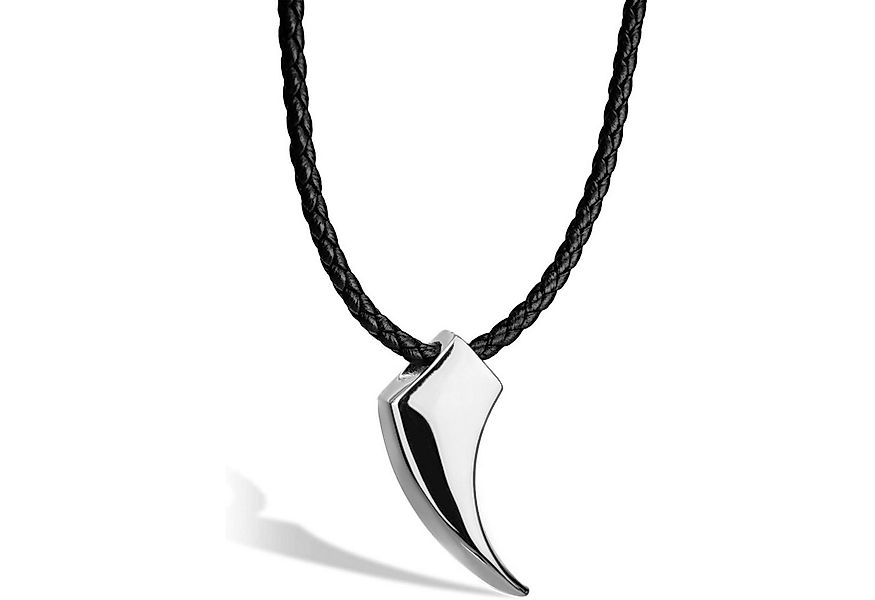 SERASAR Lederband Lederhalskette mit Anhänger "Wolf" (1-tlg), aus Echtleder günstig online kaufen