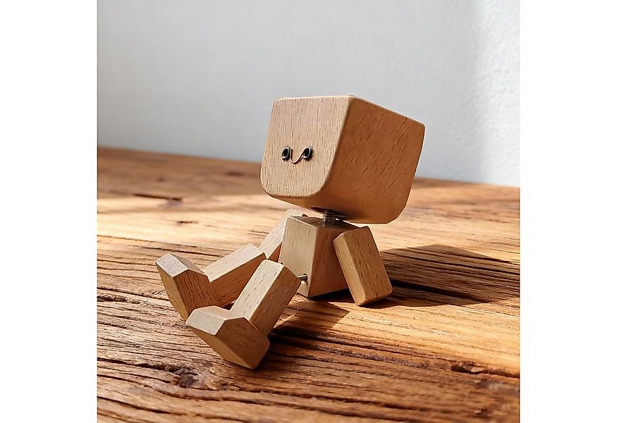 REDOM Dekofigur Auto Deko Holz Wackelfigur lustige Wackelpuppe Armaturenbre günstig online kaufen