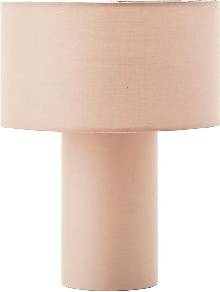 Lüttenhütt Tischleuchte »Alrik - Lampe mit Stoffschirm«, 1 flammig, Höhe 30 günstig online kaufen