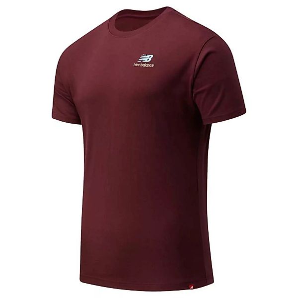 New Balance Essentials Embroidered Kurzarm T-shirt XL Burgundy günstig online kaufen