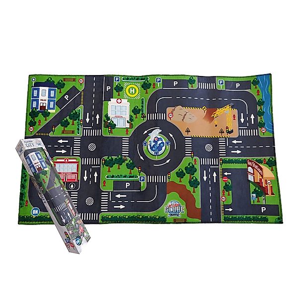 Toys Amsterdam Kinderteppich Großstadt Straße Spielteppich günstig online kaufen
