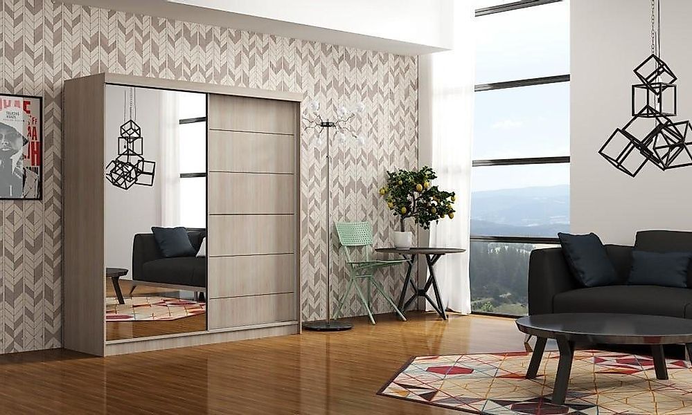 JVmoebel Kleiderschrank Schlaf Zimmer Schränke Kleider Holz Edler Schrank S günstig online kaufen