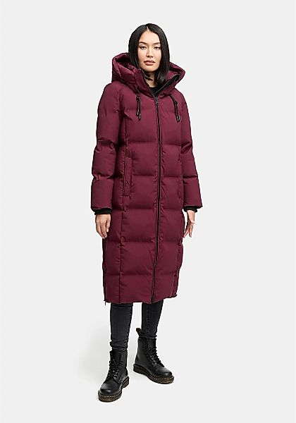 Marikoo Winterjacke "Tikoraa" mit extra langem Schnitt und hohem Kragen günstig online kaufen