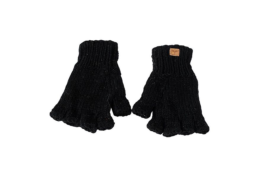 BUDDHA arts&more Strickhandschuhe Fingerlinge Halbfingerlinge aus Nepal günstig online kaufen