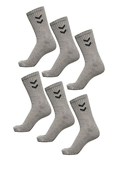 hummel Socken 6-er Set Sport Freizeit Basic Socken mit Logo (6-Paar, sportl günstig online kaufen