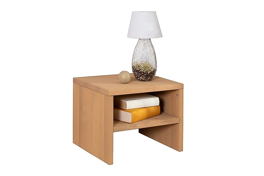 Ticaa Nachttisch Nachttisch "Harry" Buche günstig online kaufen