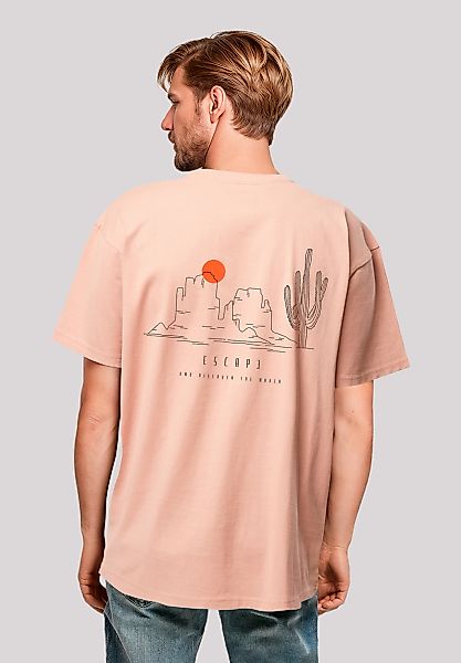 F4NT4STIC T-Shirt "Oversize Escape Discover the World Savannah", Discover t günstig online kaufen