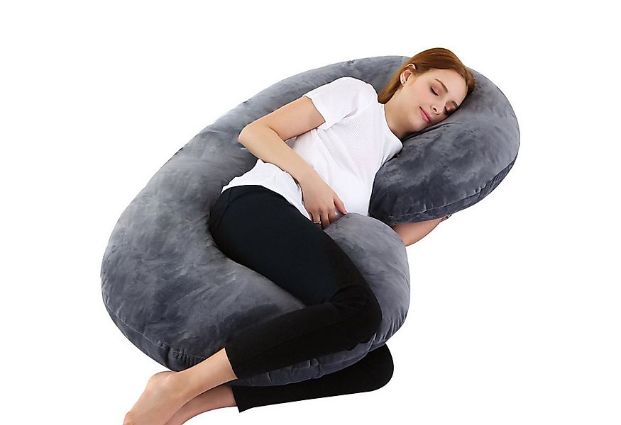 CALIYO Seitenschläferkissen Schwangerschaftskissen Stillkissen, C-förmige, günstig online kaufen