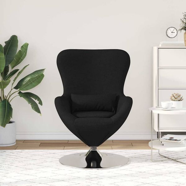 vidaXL Sessel Eiersessel Schwarz 63 x günstig online kaufen