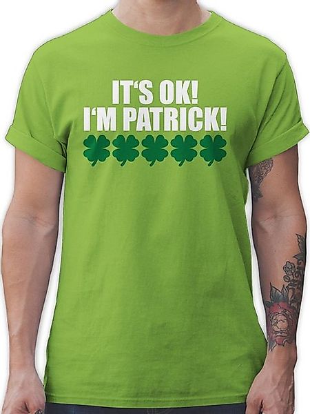 Shirtracer T-Shirt Its ok Im Patrick St. Patricks Day günstig online kaufen