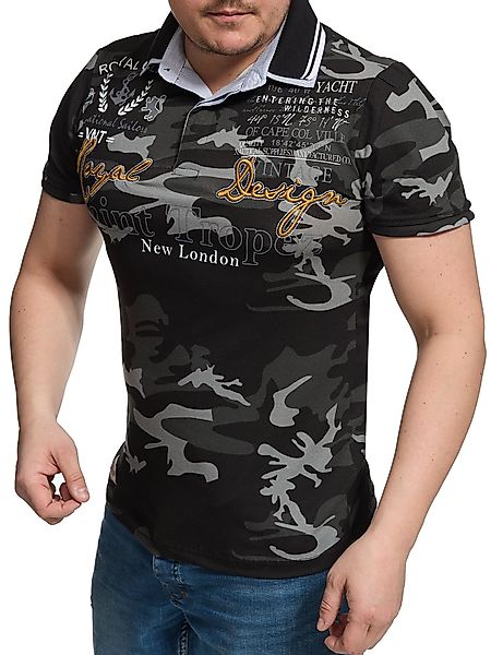 L.gonline Poloshirt Herren Polo Shirt Royal günstig online kaufen