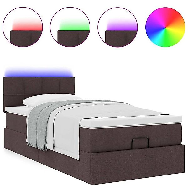 vidaXL Bett Ottoman-Bett mit Matratze & günstig online kaufen