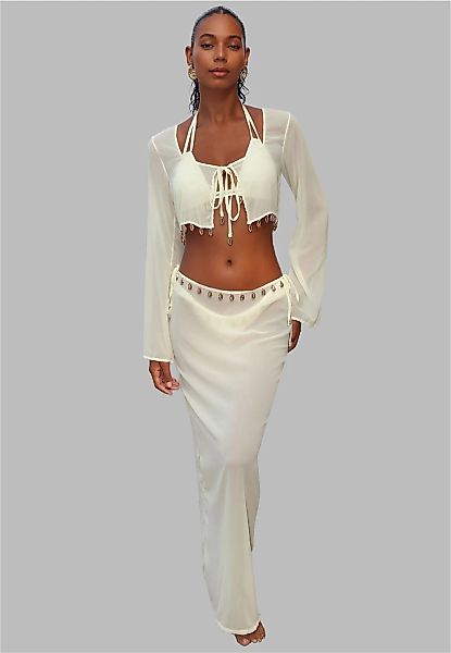 Moda Minx Jerseykleid "GOLD SHELLS CHIFFON LONG SKIRT", (1 tlg.), mit tolle günstig online kaufen