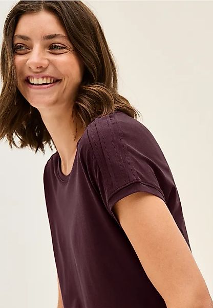 Shirt in Unifarbe günstig online kaufen