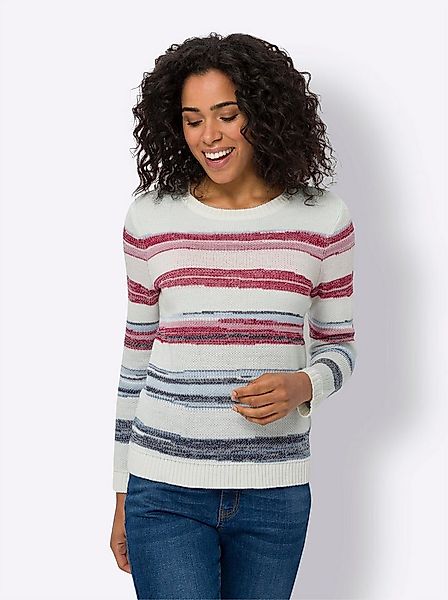 Sieh an! Strickpullover Jacquard-Pullover . günstig online kaufen