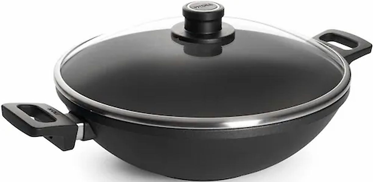 WOLL MADE IN GERMANY Wok »Nowo« Aluminiumguss 1 Stk. tlg. von Hand gegossen günstig online kaufen