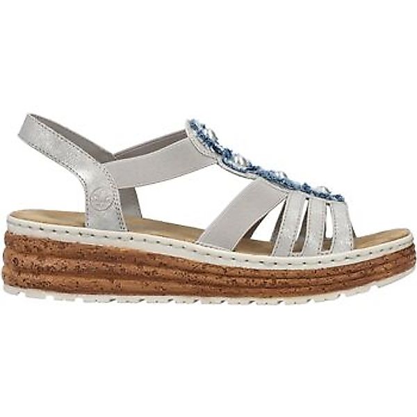Rieker Keilsandalette "Rieker Sandalen Lederimitat" günstig online kaufen