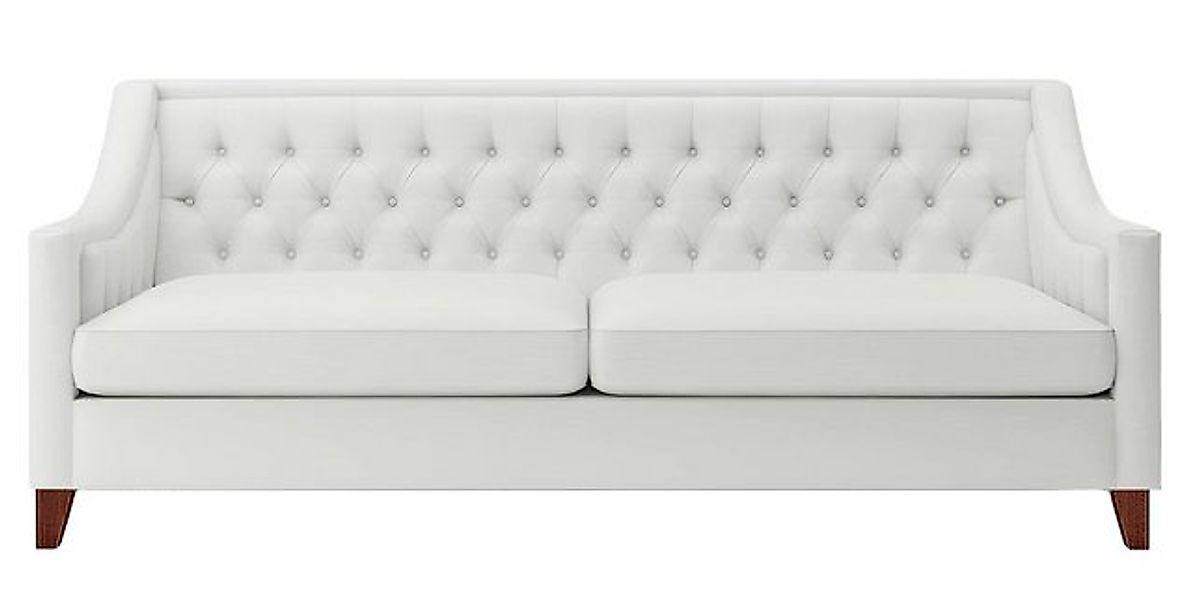Xlmoebel Chesterfield-Sofa Neu Original Möbel Weißes Chesterfield-Sofa mit günstig online kaufen