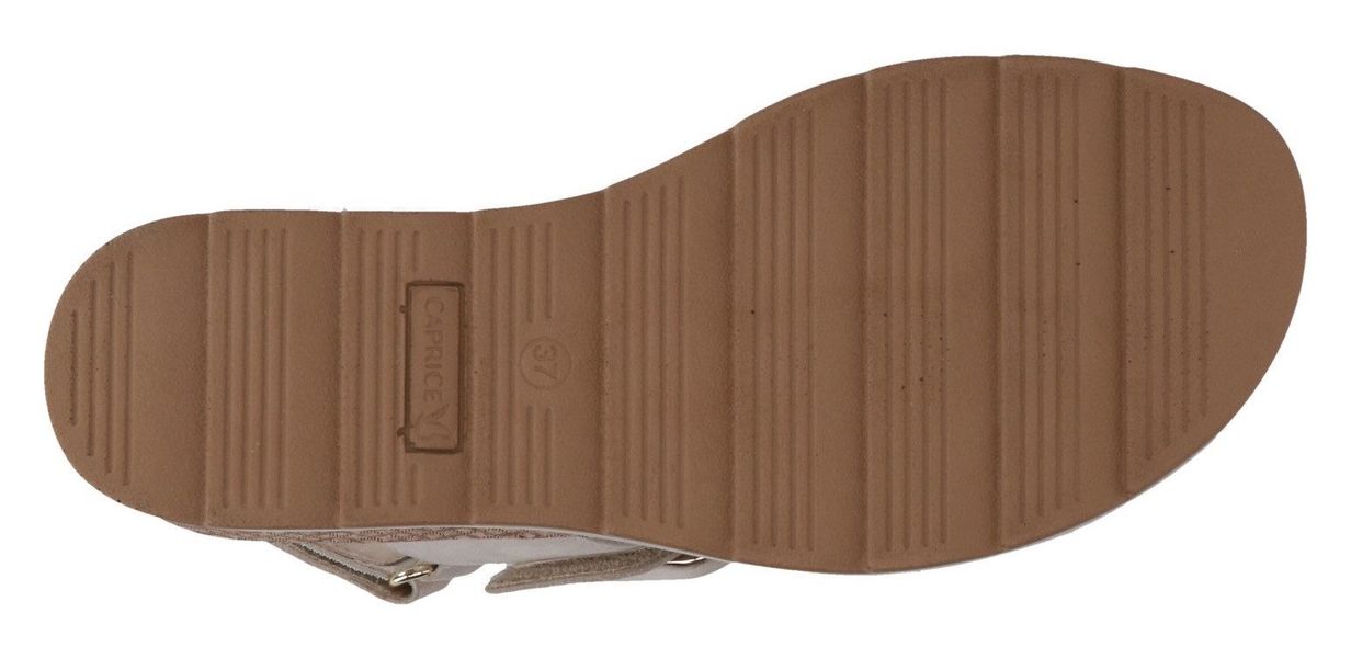 Caprice Keilsandalette, Sommerschuh, Riemchensandale in bequemer günstig online kaufen