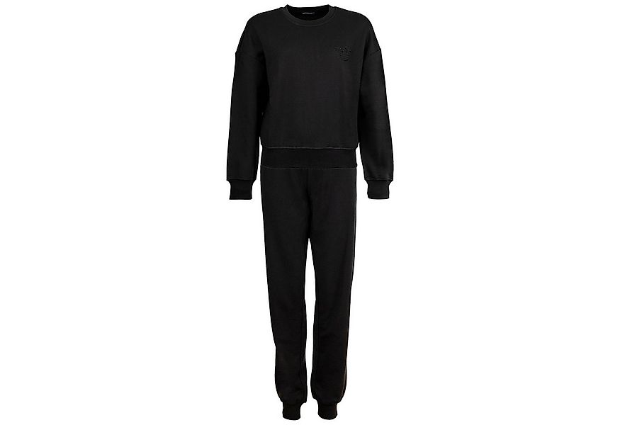 Emporio Armani Sweater Damen Trainingsanzug Baumwolle ICONIC TERRY günstig online kaufen