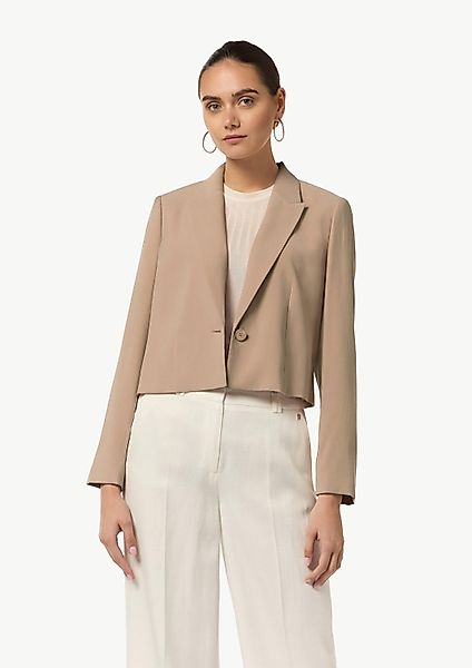 comma Jackenblazer Indoor-Blazer Kurzblazer mit Piquéstruktur günstig online kaufen