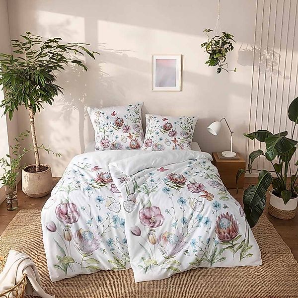 Estella Bettwäsche Josefa, Satin (Bio-Baumwolle), 2 günstig online kaufen