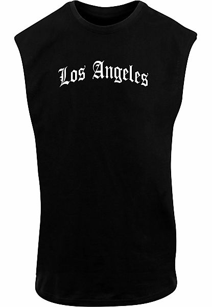 MisterTee T-Shirt "MisterTee Los Angeles Wording Sleeveless Tee" 1 Stk. günstig online kaufen