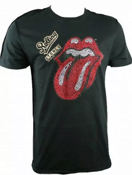 Amplified Herren Vintage Strass Shirt Red Tongue günstig online kaufen