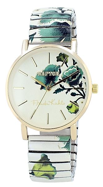 Raptor Quarzuhr Frida Kahlo Edition mit Edelstahlzugband, 3 ATM, inkl. günstig online kaufen