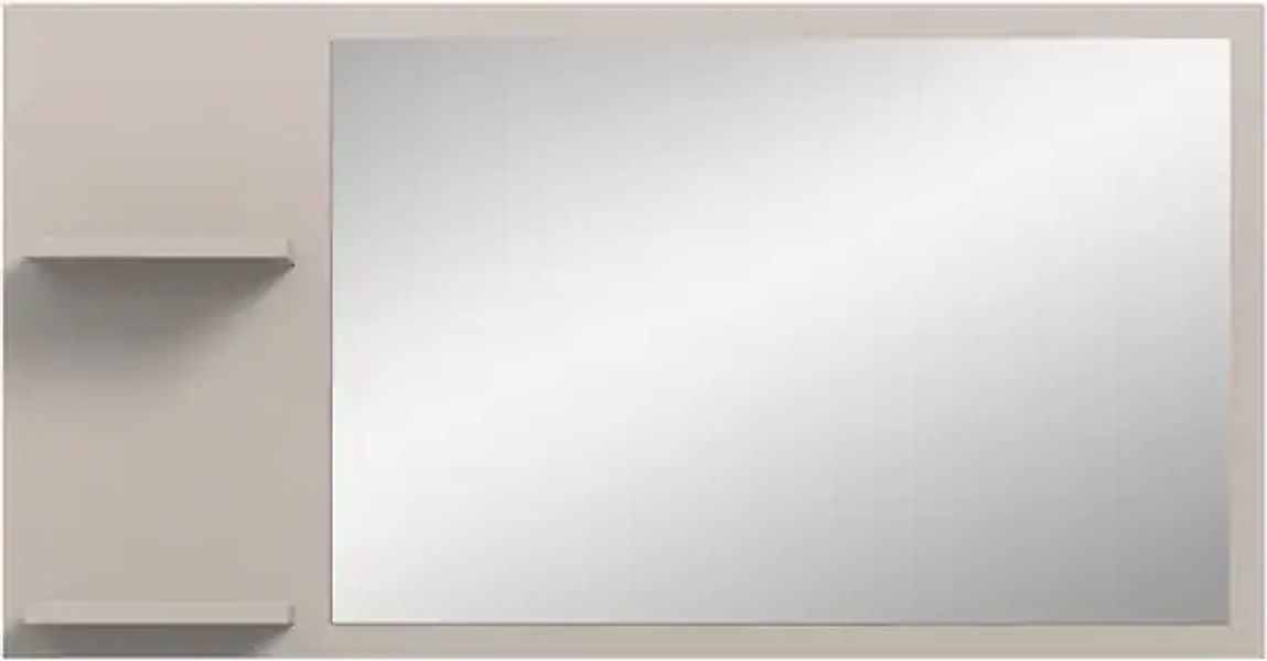 INOSIGN Spiegel »TATIO, 106x55x16 cm, 2 Ablageböden, große Spiegelfläche« G günstig online kaufen