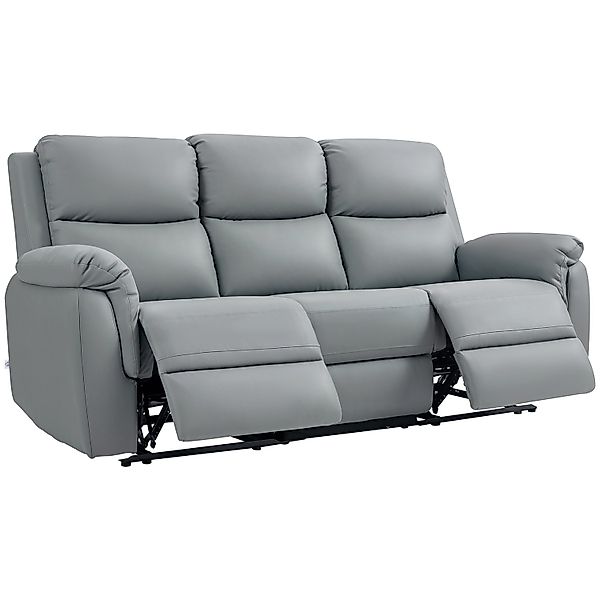 HOMCOM Relaxsessel mit Liegefunktion Kunstleder Schaumstoff 205L x 89B x 10 günstig online kaufen