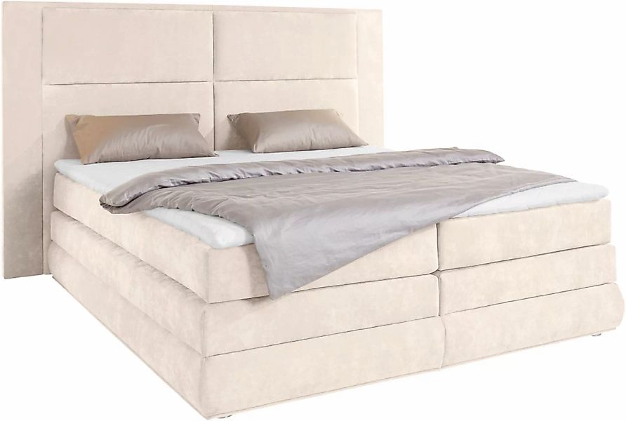 COLLECTION AB Boxspringbett Copenhagen, inklusive Bettkasten und Topper, wa günstig online kaufen