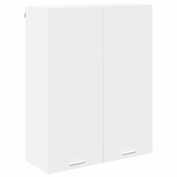vidaXL Hängeschrank mit Tür Riga Weiß 80 x 31 x 100 cm Holzwerkstoff 884362 günstig online kaufen