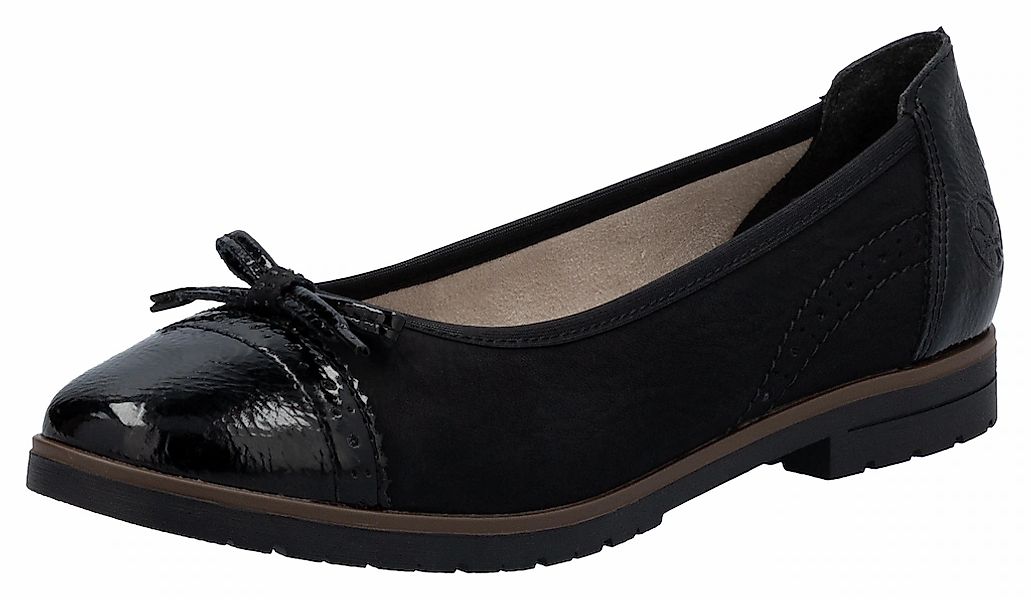 Rieker Ballerina, Loafer, Schlupfschuh, Flats, Slipper, Businessschuh mit S günstig online kaufen